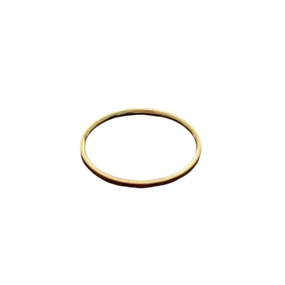 NWT 14K plated gold on sterling silver  delicate ring - Picture 4 of 5